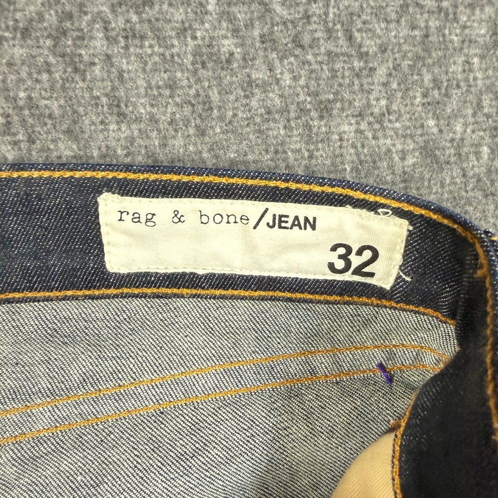 Rag & Bone Jean Dre Slim Boyfriend Womens 32 Dark Wash Indigo Denim Jeans - Picture 8 of 13